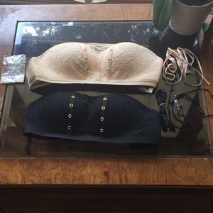 Strapless cleavage bras $20 each $5.99 shipping